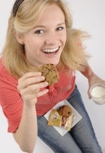Girl with Omega Cookie