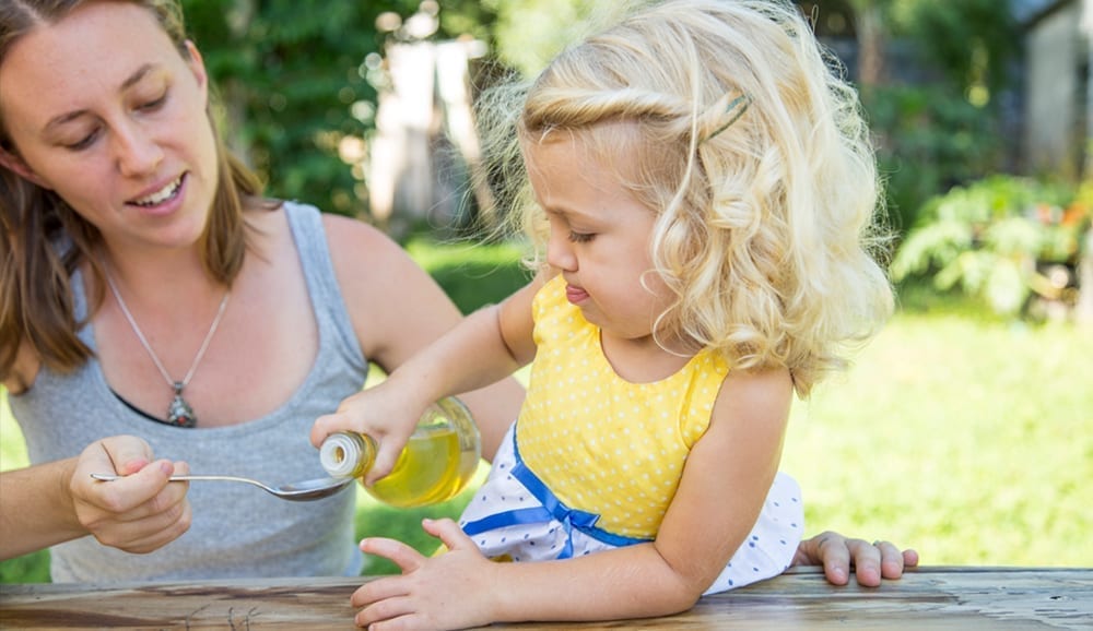 Omega Cure omega-3 product for families children