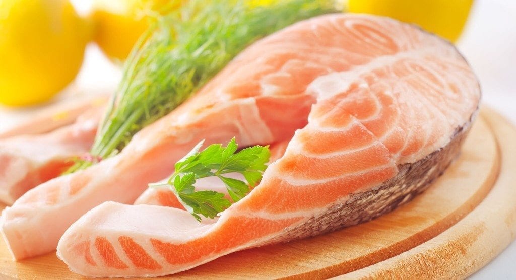 Omega-3 fatty acids fish salmon fillet