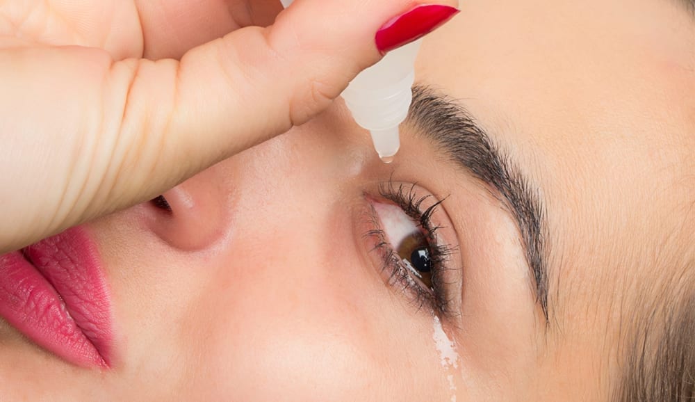 Fish oil for dry eyes