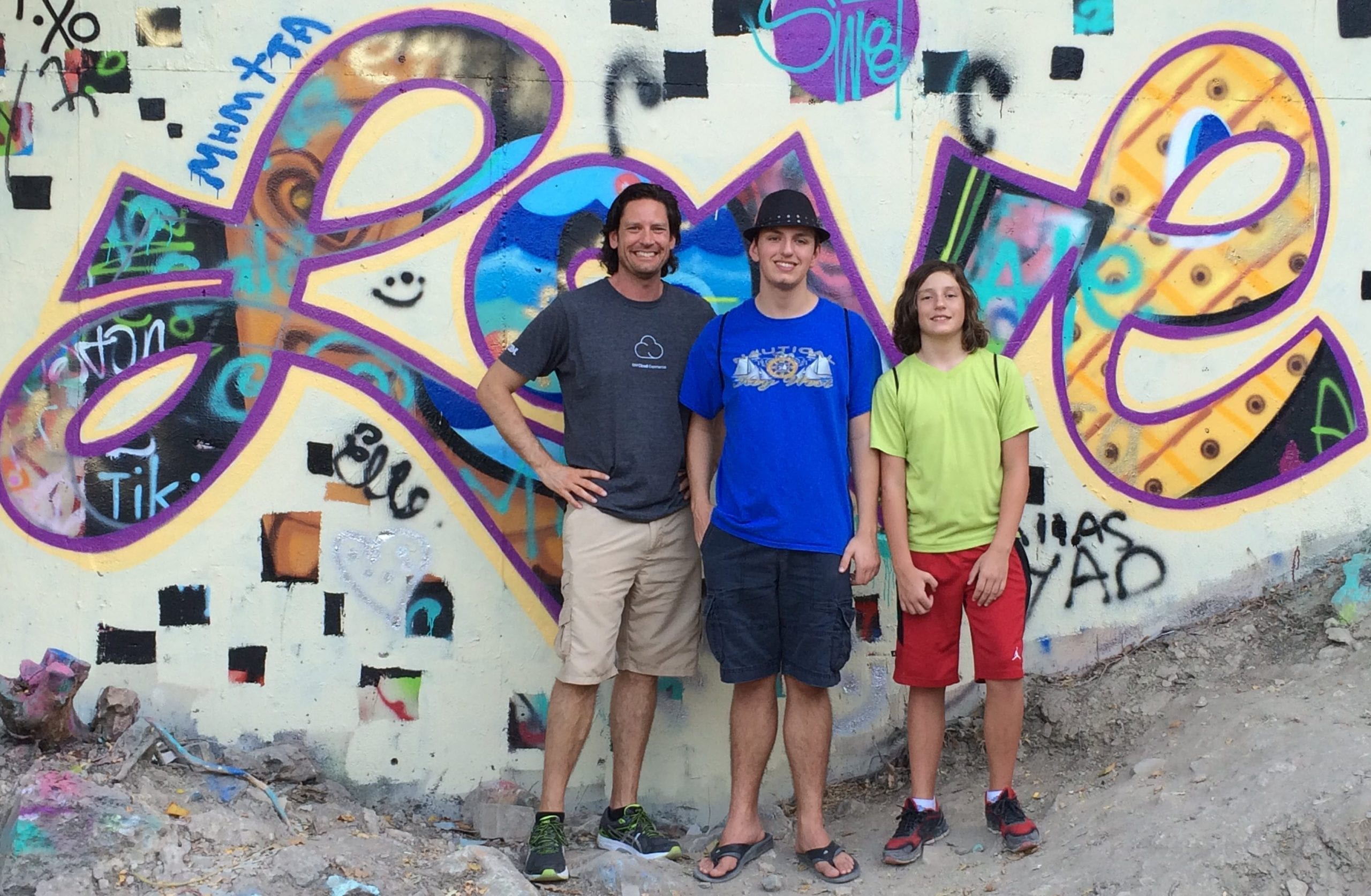 Customer of the Month | Andy Strauser with his sons | Omega3 Innovations