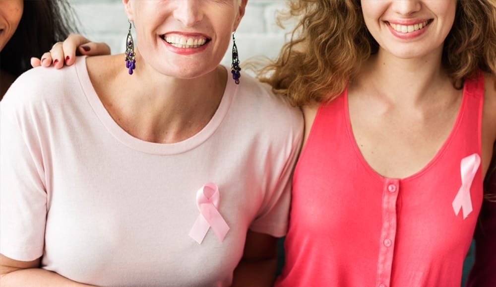 breast cancer survivors advocates smiling healthy