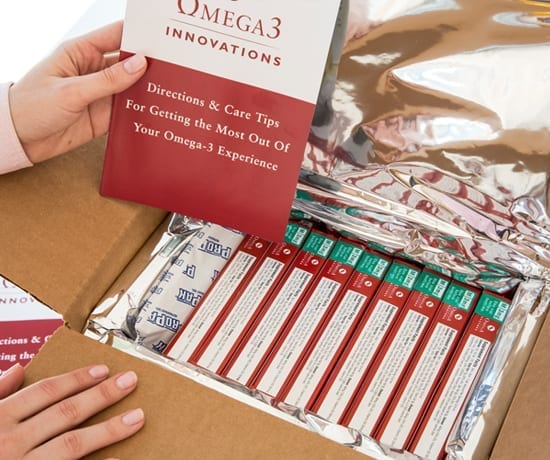 Omega Restore Subscription Packaging Omega Restore Subscription Packaging