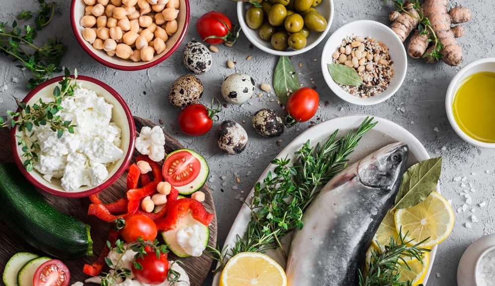 Mediterranean diet immune system microbiome