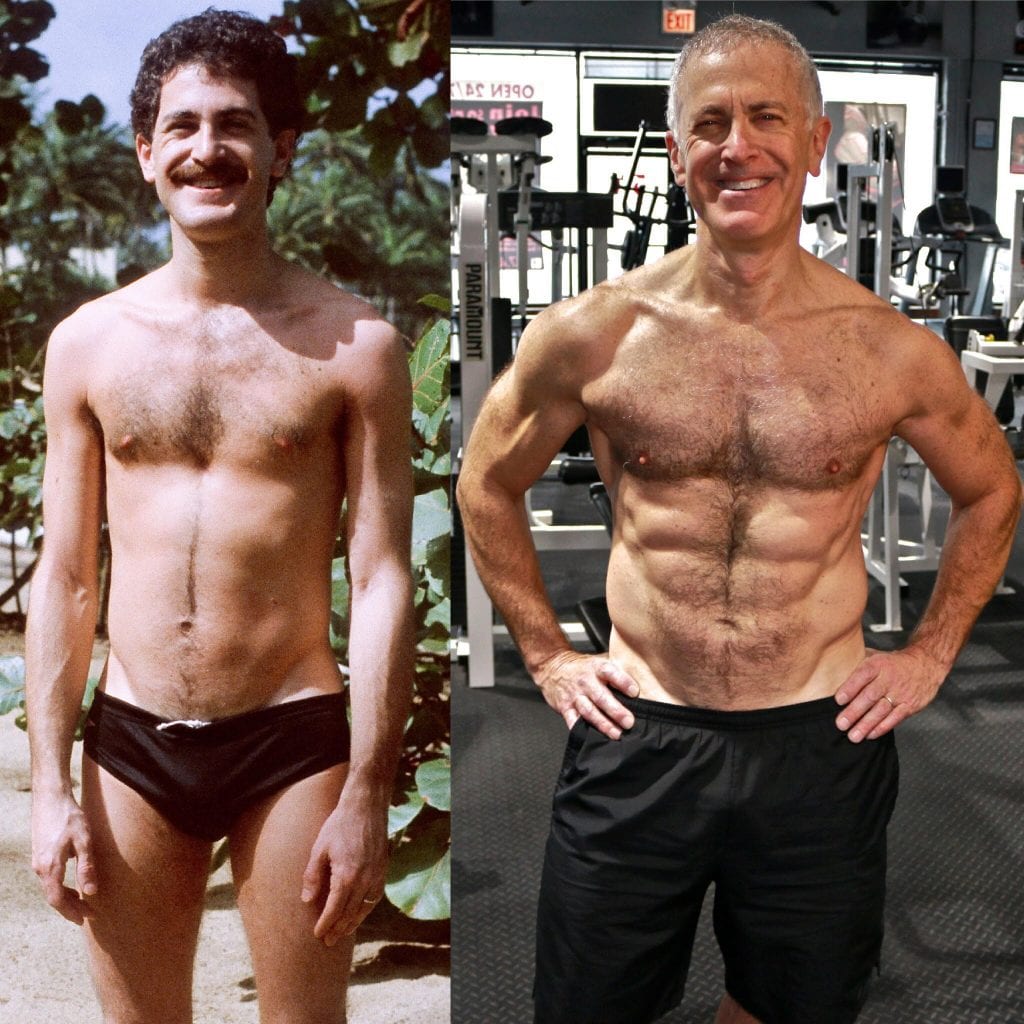 Before and after bodybuilding pictures