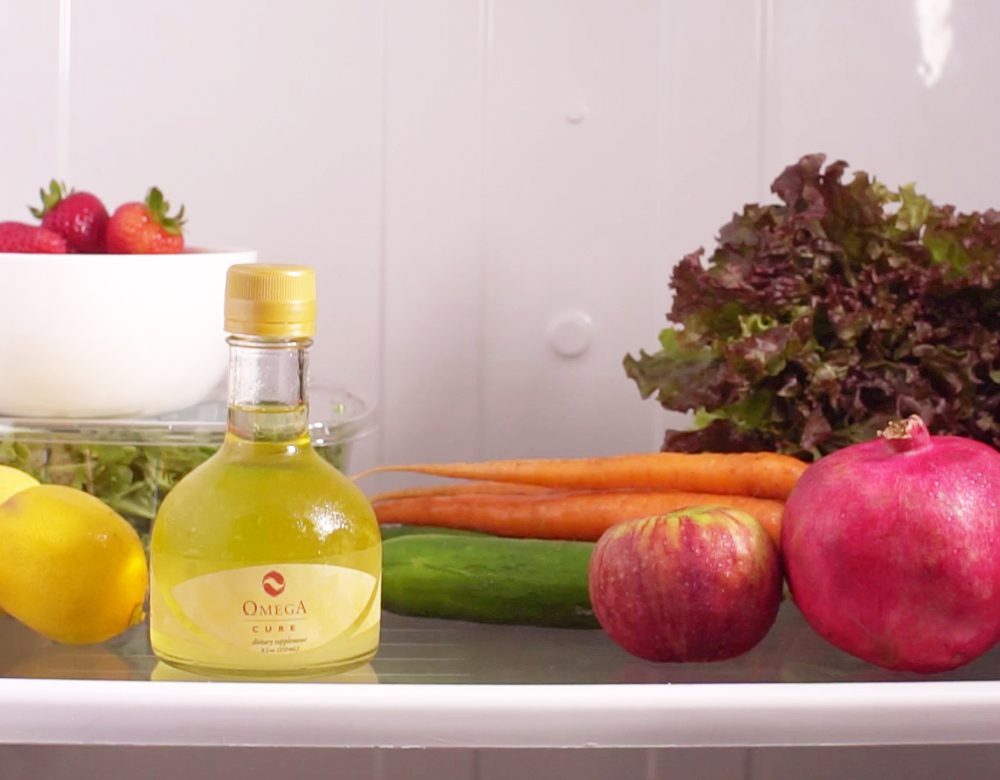 storing fish oil in the freezer and fridge for freshness