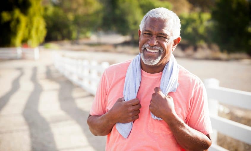 Healthy Elderly Man
