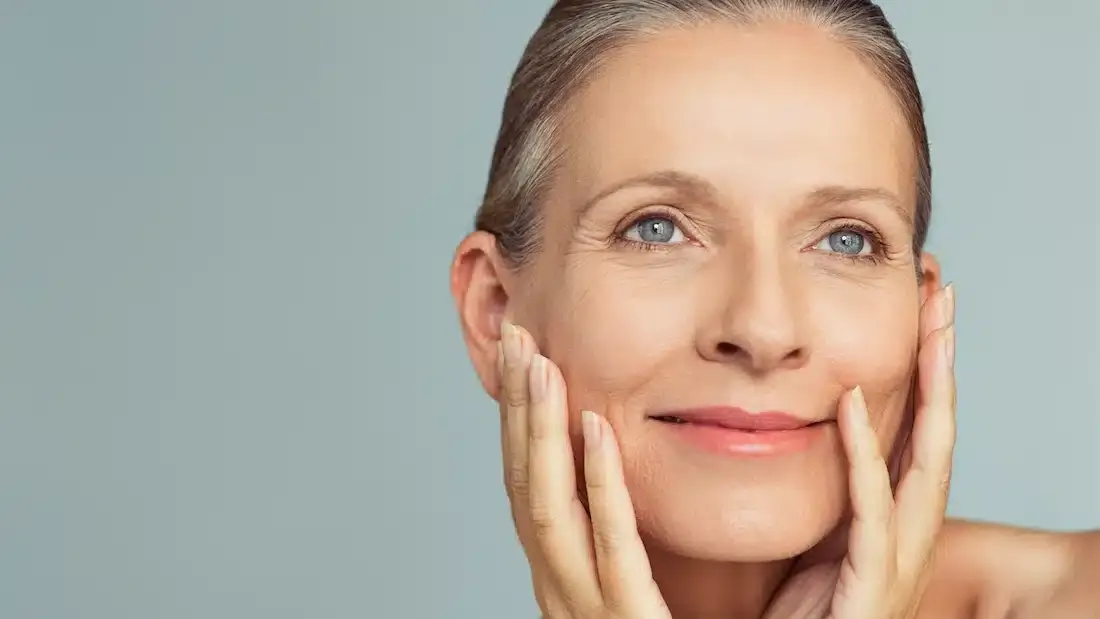 Healthy looking skin 